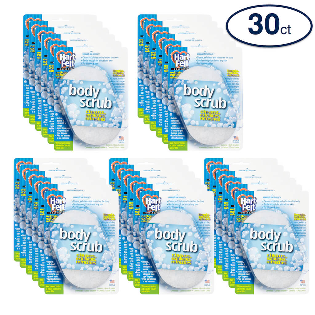 HartFelt Body Scrub 30-count pack