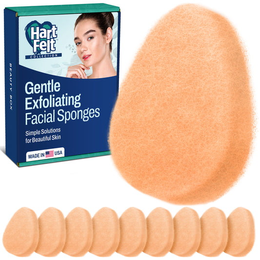 HartFelt Gentle Facial Exfoliation Beauty Box - 10 Count
