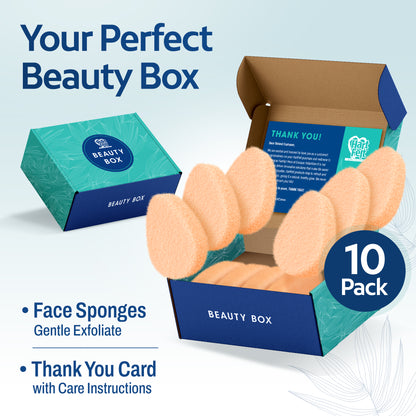 HartFelt Gentle Facial Exfoliation Beauty Box - 10 Count