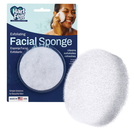 Round Facial Sponge for Daily Cleansing