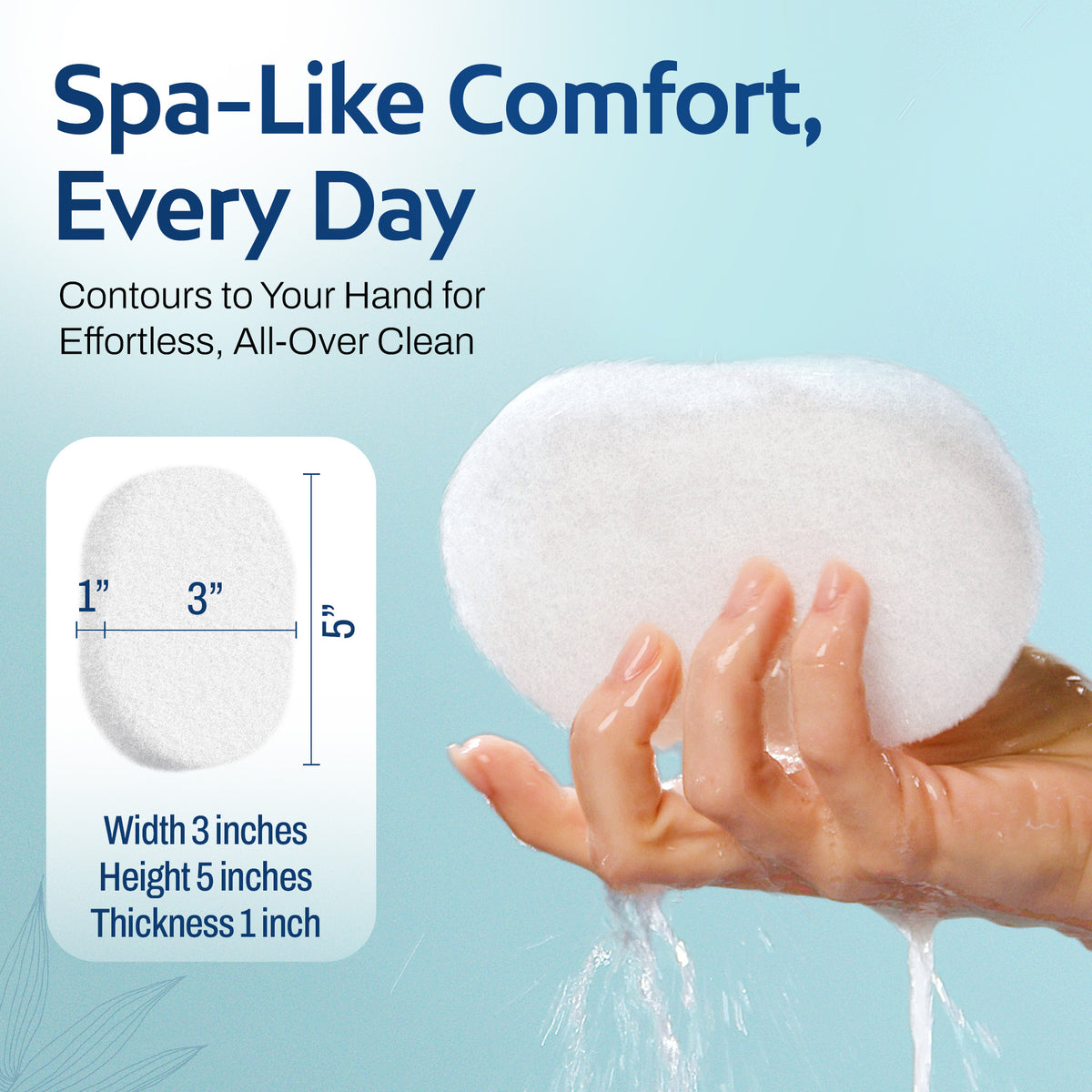 HartFelt Body Scrub exfoliating sponge