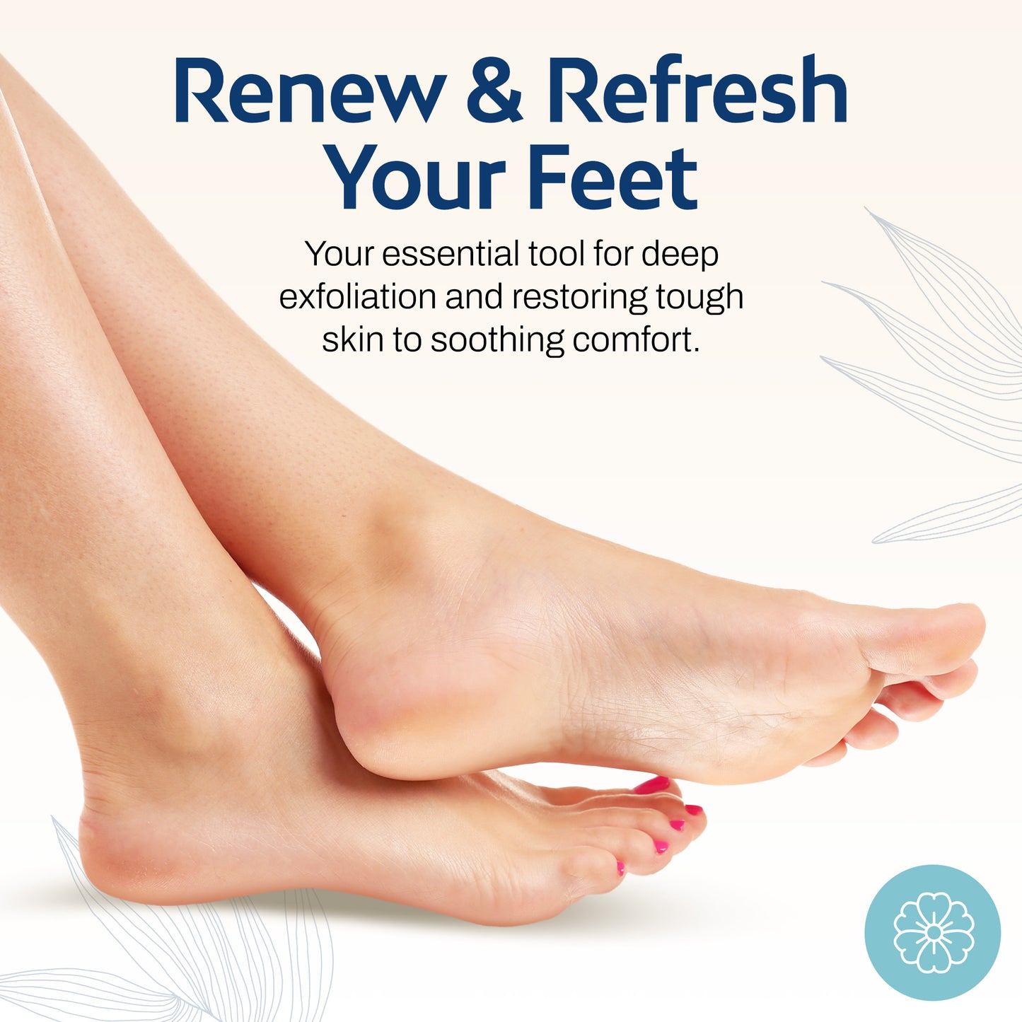 HartFelt Pedicure Exfoliation Beauty Box - 8 Count