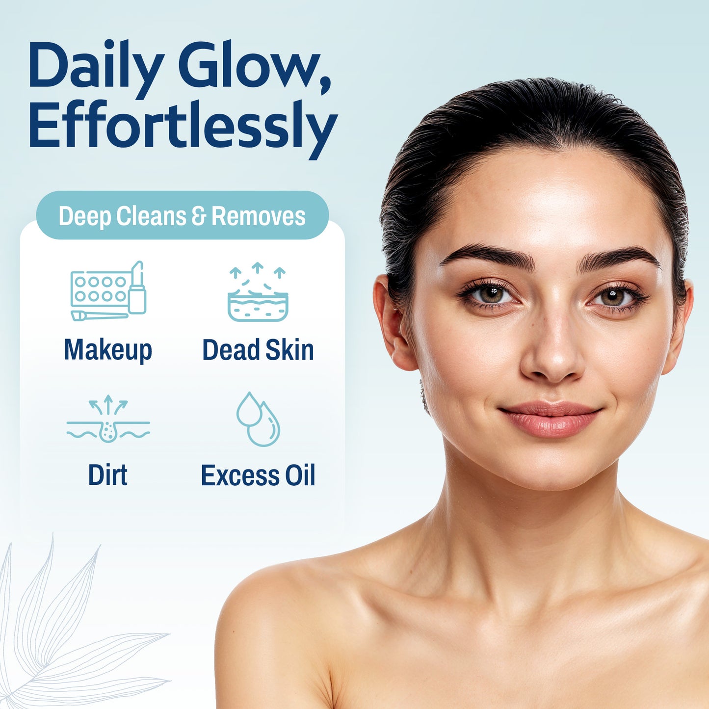 Round Facial Sponge for Daily Cleansing