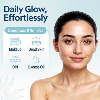 Round Facial Sponge for Daily Cleansing